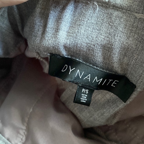 Dynamite Slim Leg Belted Dress Pant - Picture 5 of 12